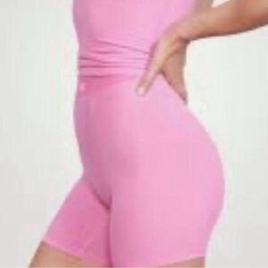 SKIMS Pink Bike Shorts
